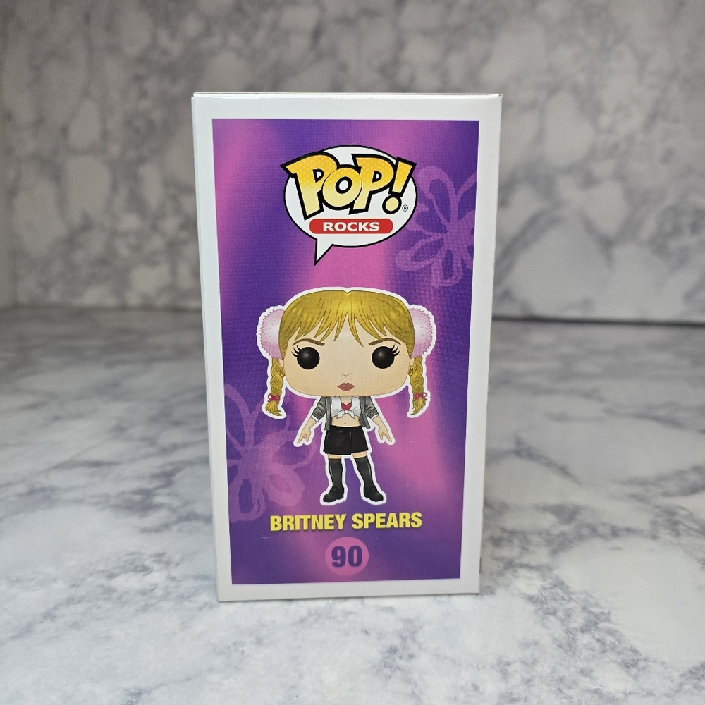 Funko Pop Britney Spears #90 Vinyl Figure Exclusive Baby One More Time Outfit - Picture 4 of 8